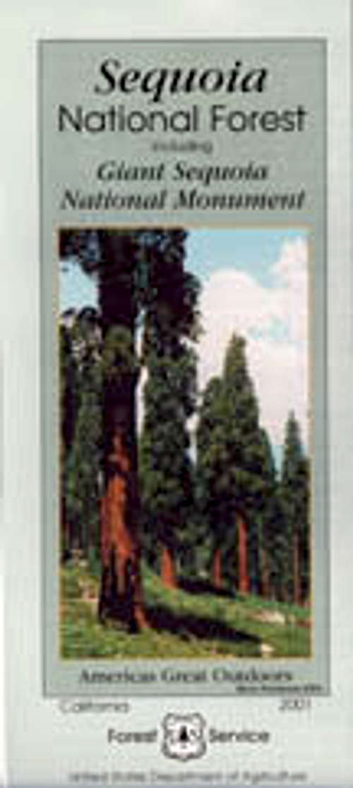 Sequoia National Forest Map