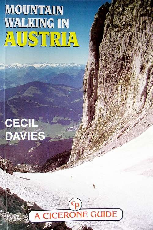 Mountain Walking in Austria - book cover