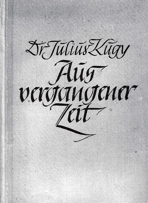 Aus vergangener Zeit - Book cover
