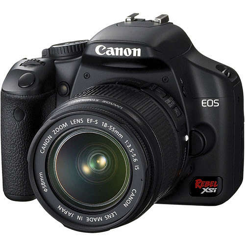 Canon EOS Rebel Xsi (front)