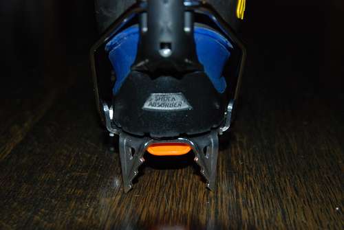 Crampons too big for boot