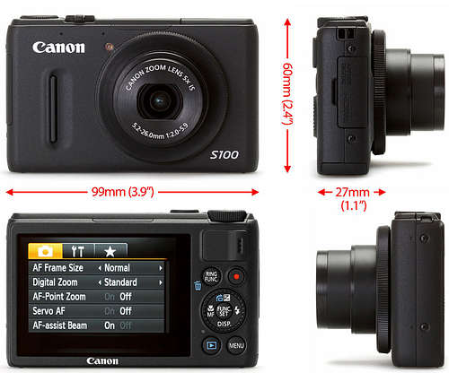 Canon PowesrShot S100
