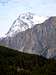 First snow Mont Gelé hanging above Ollomont 2017