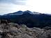 Longs Peak from the summit of Lily Mountain.