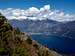 Northern Garda Lake and Monte Stivo from Cima Mughera