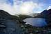 Rifugio Quintino Sella and lake