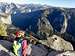 Atop Eagle Peak with Kumi 11-15-2014