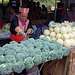 Hmong outdoor market on lower...