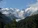 Bernina massiv from road
