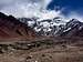 Lookout Plaza Francia, Southern Face Aconcagua