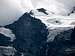 Summer's 2018 Tête de Valnontey above Tribulation Glacier from North