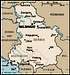 Map of Serbia&Montenegro and...