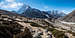 khumbu valley between dingboche and pheriche