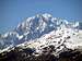 At the end of SPRING Mont Blanc from Punta Baretti towards Col de la Brenva