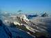 Briethorn with Mont Blanc and Matterhorn