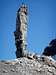 An interesting rock tower next to the Payer Hutte.