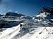 Snowshoe ascent of Nuvolau. Nuvolau (2575m) and Averau (2649m)