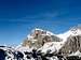 Snowshoe ascent of Nuvolau. Rifugio Lagazuoi (2835m)