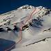 Ski Descent of West Gully on Mount Shasta