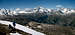 Panorama from the Ober Rothorn (3414m)