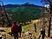 View towards Humphreys Peak from White Horse Hills - East Peak
