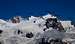 Monte Rosa parade seen from Testa Grigia