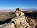 Rocks near the summit of Horse Mesa