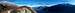 Punta dei Larici annotated panorama