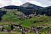 Villages of Selva di Val Gardena and Monte Pic