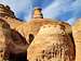 Rock formations near Devils Canyon