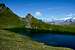 Lago Perrin, Matterhorn and Punta di Rollin
