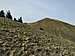 Summit of White Horse Hill from the ridgetop