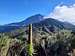 Mount Meru as seen from the slopes of Little Meru