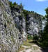 Sport climbing area above Bohinjska Bela