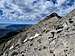 Mt. Nebo, Below the summit of Wolf Pass Peak