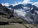 Cairn at around 2700m before the Cima dal Cantun (3352m) and Vadrec dal Cantun