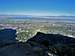 Utah Lake and the city of Provo