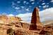 Sandstone obelisk, Petra, Jordan