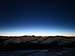 View from the summit of Colorado Mines Peak at night.  Venus and Jupiter can be seen as well.