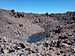 El Condor - pond in lava fields