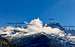 Brenta Dolomites labelled winter panorama