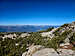 South Lake Tahoe, Mt. Tallac to Pyramid Peak seen