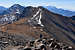 Hermit Peak and Eureka Mountain from Rito Alto ridge.