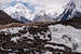 Karakoram between goro and concordia, gasherbrum peaks
