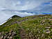 Below the summit of Gold Hill