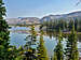 Cloud Peak and Bomber Mountain from Lake Helen