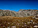 Tip of Cloud Peak and slopes of Bomber Mountain