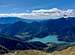 Ledro Lake seen from Cima Parì