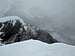 View from Colorado Mines Peak during a snowstorm