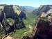 Wide view of Zion Canyon from...